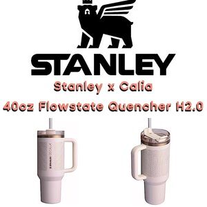 Stanley x Calia - 40oz Flowstate Quencher H2.0 Tumbler. Color: (Oat Milk) *NEW*